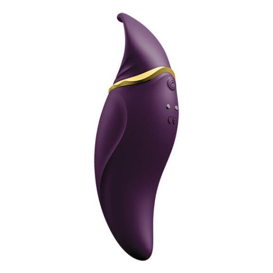 ZALO - Hero punjivi vodootporni vibrator za klitoris (ljubičasti)