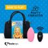 FEELZTOYS Gaćice - bežični punjivi stimulator klitorisa (ružičasti)