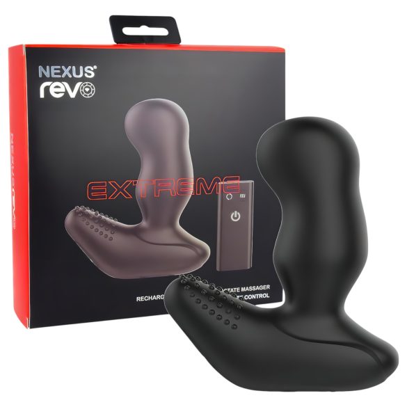 Nexus Revo Extreme - bežični rotirajući prostata vibrator (crni)