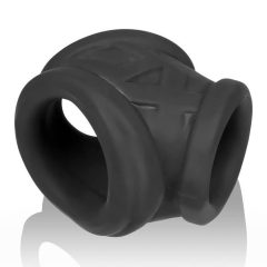   OXBALLS Oxsling Cocksling - prsten za penis i prsten za testise (crni)