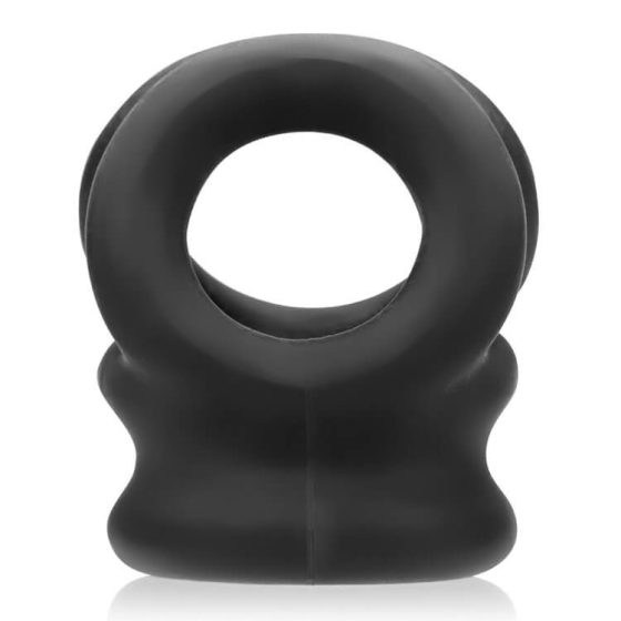 OXBALLS Tri-Squeeze - prsten za penis (crni)
