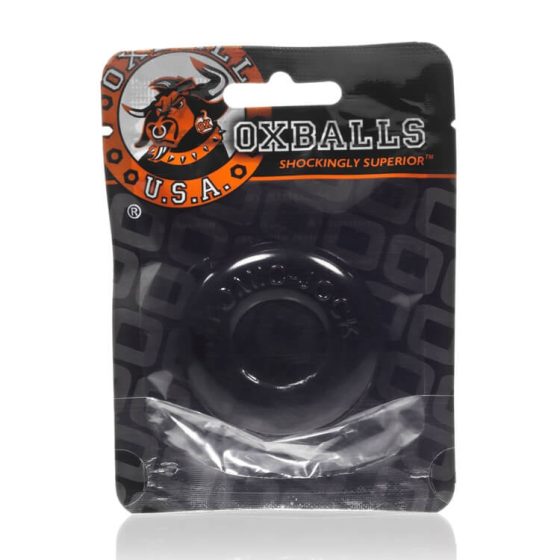 OXBALLS Donut 2 - ekstra čvrsti prsten za penis (crni)