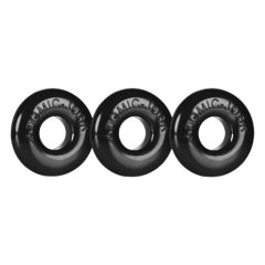 OXBALLS Ringer - set prstenova za penis - crni (3 kom)