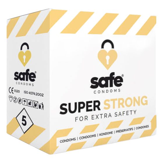 SAFE Super Strong - ekstra jaki kondomi (5 kom)