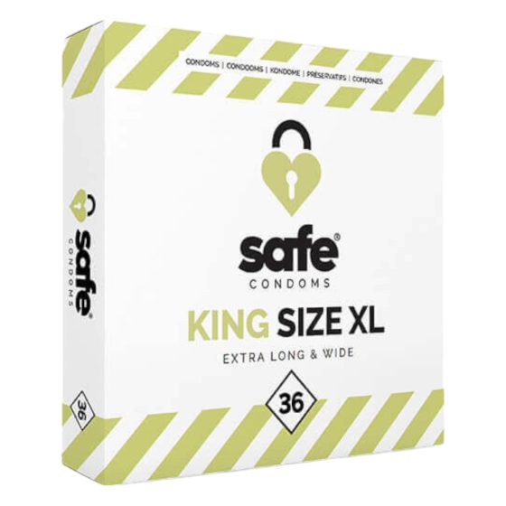 SAFE King Size XL - ekstra veliki kondomi (36 kom)
