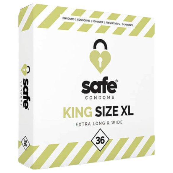 SAFE King Size XL - ekstra veliki kondomi (36 komada)