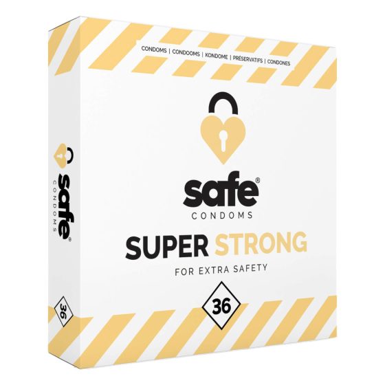 SAFE Super Strong - ekstra jaki kondomi (36 kom)