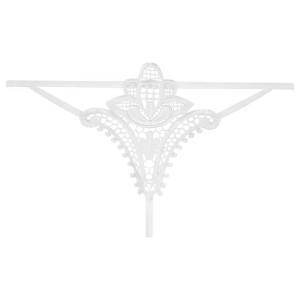 Obsessive Luiza - tangice s tulpianom (bijele) - L/XL