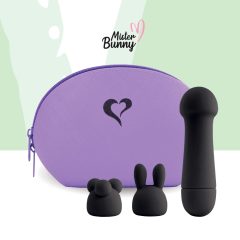 FEELZTOYS Mister Bunny - mini vibrator za masažu (crni)