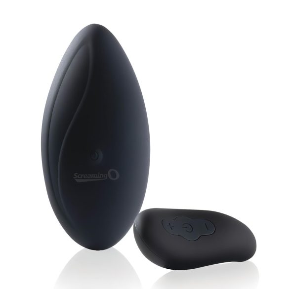 Vrišteće Gaćice - bežični klitorisni vibrator s baterijom (crni)