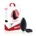 Vrišteće Gaćice - bežični klitorisni vibrator s baterijom (crni)