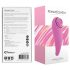 FEELZTOYS Femmegasm - punjivi 2u1 klitoralni vibrator (ružičasti)