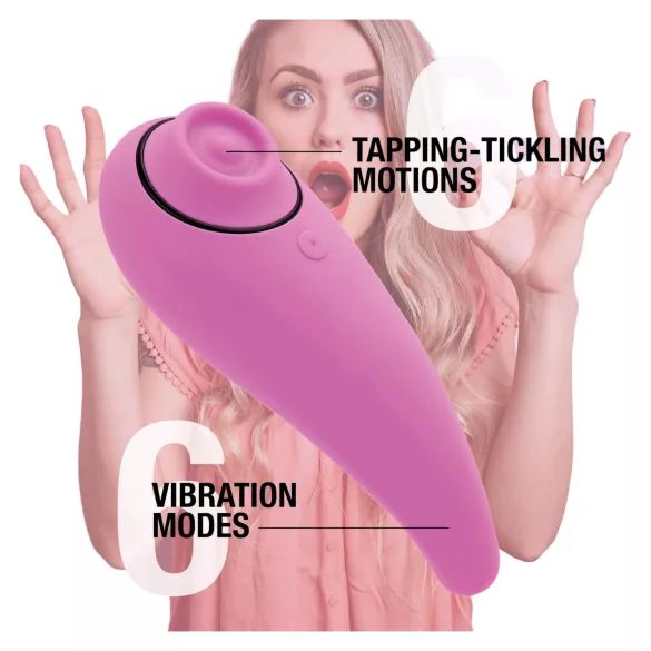 FEELZTOYS Femmegasm - vibrator za klitoris 2u1 s punjivom baterijom - roza