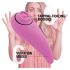 FEELZTOYS Femmegasm - punjivi 2u1 klitoralni vibrator (ružičasti)