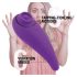 FEELZTOYS Femmegasm - punjivi 2u1 vibrator za klitoris (ljubičasti)