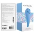 FEELZTOYS Femmegasm - punjivi 2u1 vibrator za klitoris - plavi