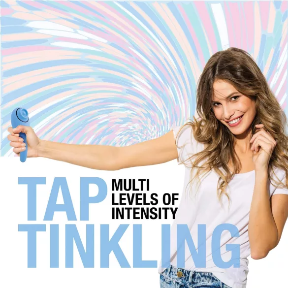 FEELZTOYS Femmegasm - punjivi 2u1 vibrator za klitoris - plavi