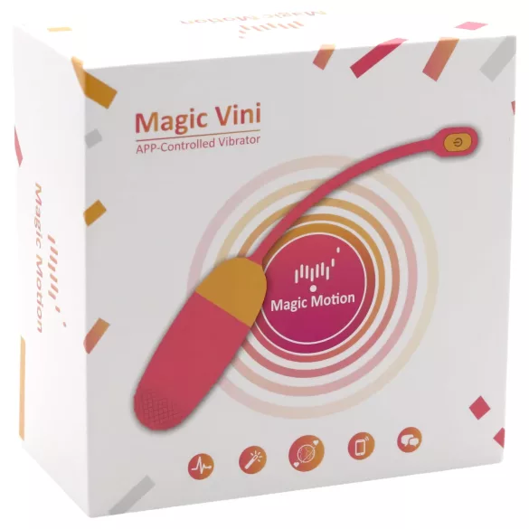 Magic Motion Vini - vibracijsko jaje na daljinsko upravljanje - punjivo