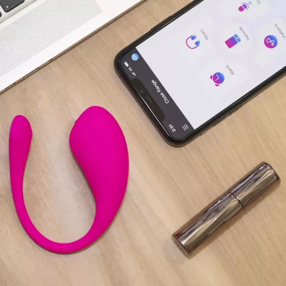 Lovense Lush 3 - vibracijsko jaje s upravljanjem putem aplikacije (roza)