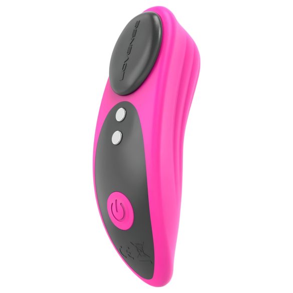 LOVENSE Ferri - pametni klitoralni vibrator (crno-ružičasti)