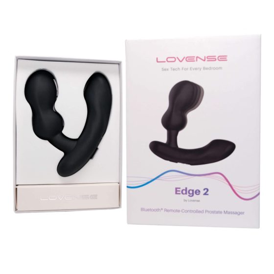 LOVENSE Edge 2 - pametni, punjivi vibrator za prostatu (crni)