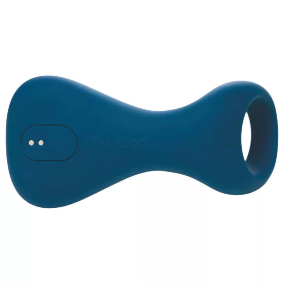 OHMIBOD Bluemotion Nex 3 - pametni vibracijski prsten za penis (plavi)