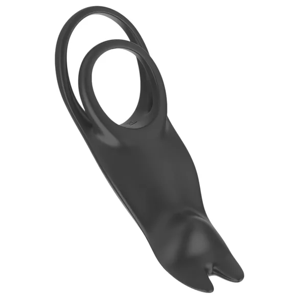 Aixiasia Hoody B - penis prsten na daljinsko upravljanje - akumulatorski - crni
