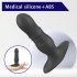 Aixiasia Roy - bežični analni vibrator s punjivom baterijom (crni)