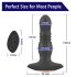 Aixiasia Roy - bežični analni vibrator s punjivom baterijom (crni)
