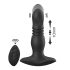 Aixiasia Roy - bežični analni vibrator s punjivom baterijom (crni)