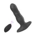 Aixiasia Roy - analni vibrator s daljinskim upravljačem, punjivi - crni