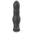 Aixiasia Roy - bežični analni vibrator s punjivom baterijom (crni)