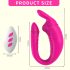 Aixiasia Hera - bežični, punjivi parni vibrator (ružičasti)