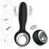 Aixiasia Dylon-Remote - bežični analni vibrator na baterije (crni)