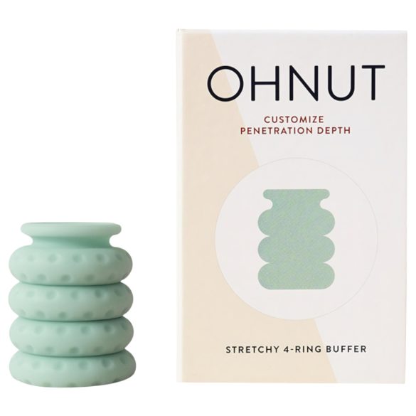 Ohnut - prsten za regulaciju penetracije - 4-dijelni set (zeleni)