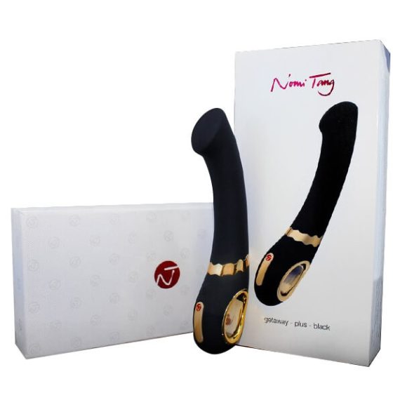 Nomi Tang Getaway Plus 2 - bežični vibrator G-točke (crno-zlatni)