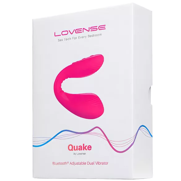LOVENSE Dolce - vibrator za parove - pametan - silikon - roza