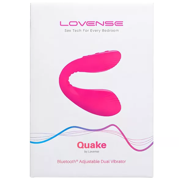 LOVENSE Dolce - vibrator za parove - pametan - silikon - roza