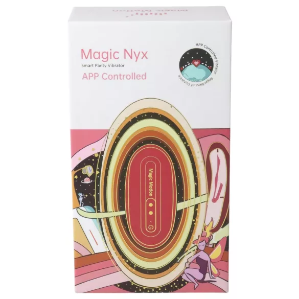 Magic Motion Nyx - vodootporni vibrator za klitoris - koralj