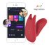 Magic Motion Umi - pametni, punjivi strap-on vibrator (crveni)