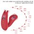 Magic Motion Umi - pametni, punjivi strap-on vibrator (crveni)