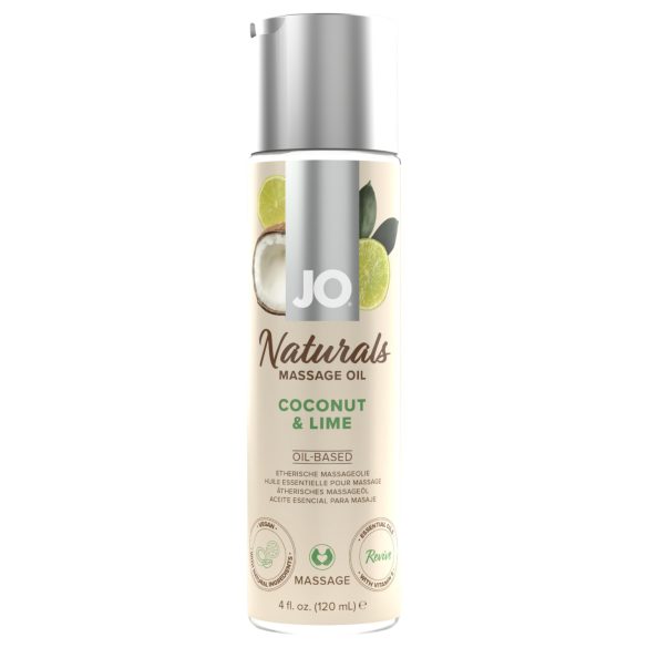System JO - masažno ulje - kokos-limeta (120ml)