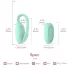 Magic Motion FitCute - vaginalna kuglica s aplikacijom - punjiva - menta