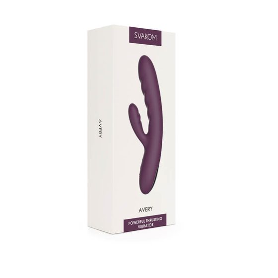 Svakom Avery - vibrator za klitoris na baterije (ljubičasti)