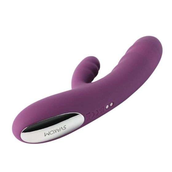 Svakom Avery - vibrator za klitoris na baterije (ljubičasti)