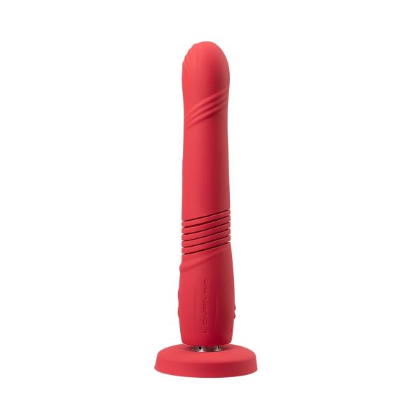 LOVENSE Gravity - punjivi, potiskujući vibrator (crveni)