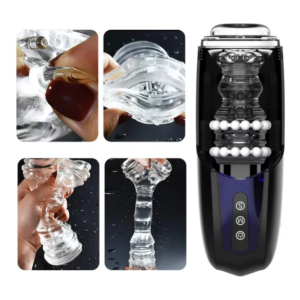 Magic Motion Xone - masturbator za muškarce - pametni - plava