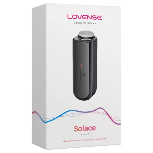 LOVENSE Solace - muški masturbator s automatskim pokretima - crni