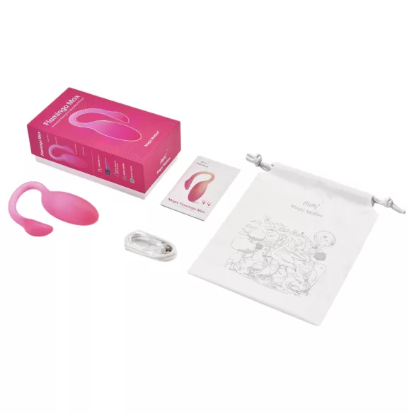 Magic Motion Flamingo Max - pametno vibrirajuće jaje (ružičasto)