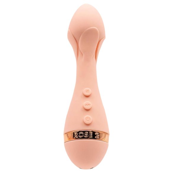 Vush The Rose 2 - punjivi, vodootporni masažer vibrator (pink)